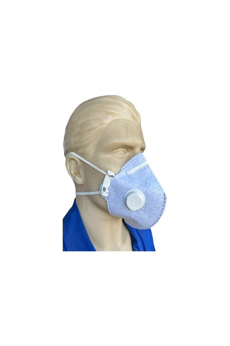 Máscara Respiradora Com Válvula PFF2 CG431V Carbografite - JR